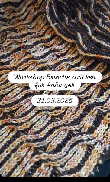 Strickworkshop Brioche stricken für Anfänger am 22.03.2025